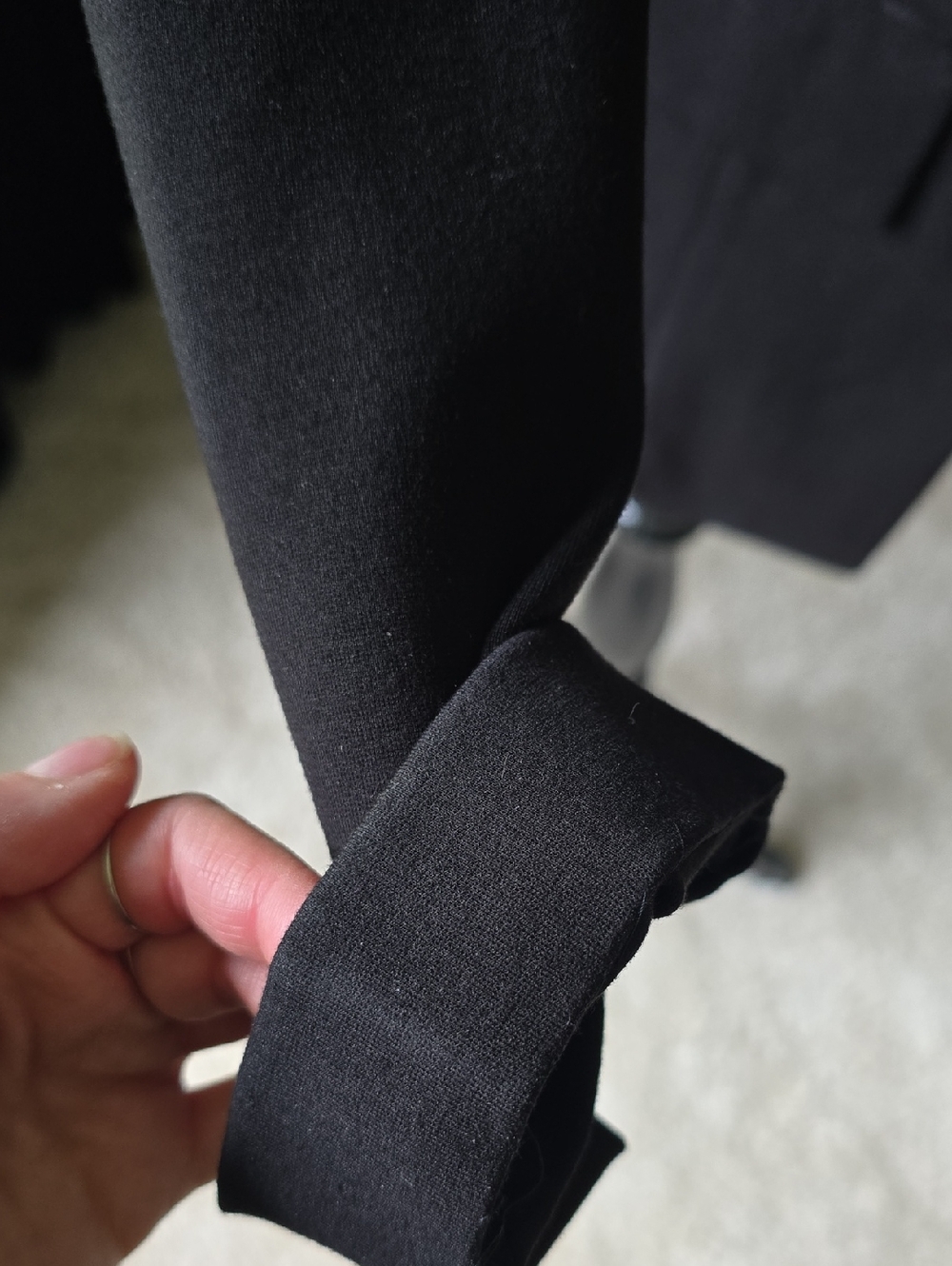 WHBM Black Tailored Military Stlye Blazer Sz 00 - Picture 4 of 6